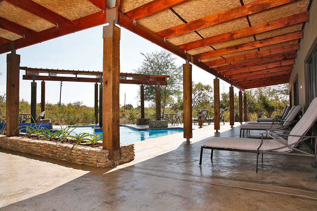 The swimming pool